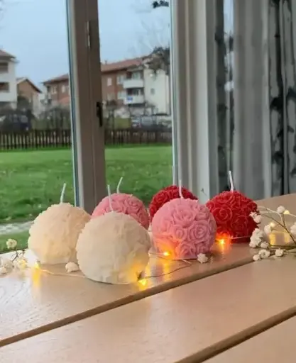 Pinkkart new candles